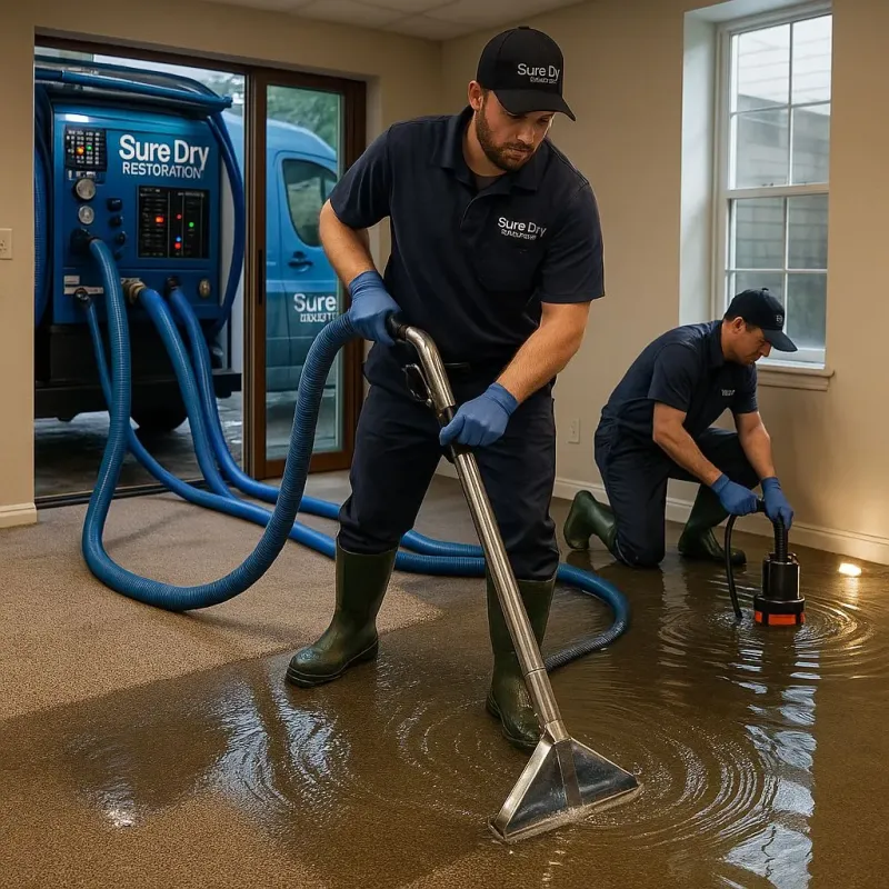 Water Extraction and Removal process in Inwood, FL